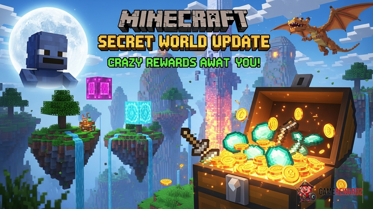 Minecraft Secret World Update – Crazy Rewards Await You!